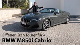 2019 BMW M850i xDrive Cabrio (G14) Fahrbericht / Freiluft Gran Tourer für vier - Autophorie