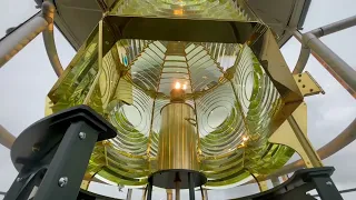 Port Isabel Lighthouse Lens Installation