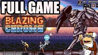 Blazing Chrome Longplay - Full Game - 1080p - No commentary