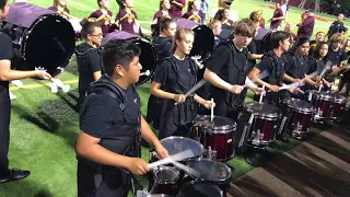 DP Drumline 2017 Bleachermania 2nd game