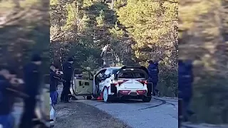 PET OTT TANAK Toyota YARIS WRC GAZOO RACING RALLY MONTE CARLO  2019 TEST FRANCE