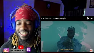 M.anifest - 50 YEARS freestyle | EP.12 AFRICA MARATHON | AMERICAN DREADHEADQ FIRST TIME REACTION