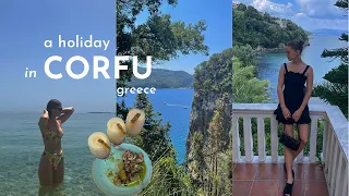 CORFU, GREECE VLOG - girls holiday, food, beautiful beaches & places