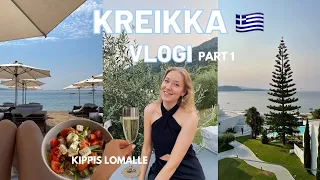 KREIKKA VLOGI 🇬🇷👙 | tää hotelli on ihana