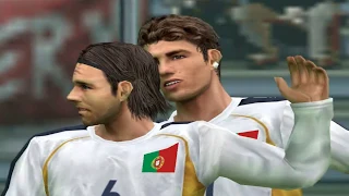 Pro Evolution Soccer 4 - 2004 - Portugal  VS  England (PC)
