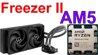 Jak osadit Arctic Freezer II na socket AMD AM5 (AM4, 120, 240, 280, 360, 420) [4K, česky]