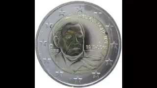 Münzen sammeln - 2 Euro 2018 Helmut Schmidt