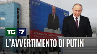 #Putin parla alla nazione e accusa l'Occidente