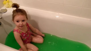 Anabelle's Slime Bath Challenge