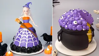 10+ Amazing Cake Decorating Hacks For Halloween | So Yummy Cake Recipes