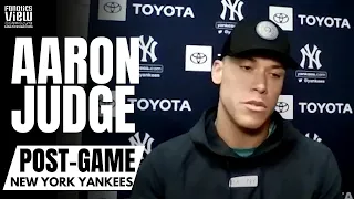 Aaron Judge Details Dislocating His Pinky & Talks Huge Yankees Sweep vs. Boston Red Sox