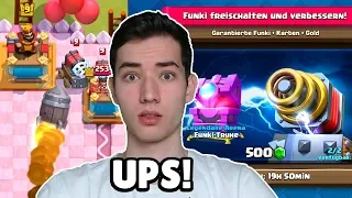 🚀😂RAKETEN FAILS in der FUNKI CHALLENGE! | Ultra Pay2Win Account | Clash Royale