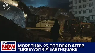 22K dead in Turkey-Syria earthquake, officials say | LiveNOW from FOX
