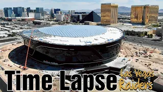 Time lapse Las Vegas Raiders NEW Allegiant Stadium Hype Video Raider Nation