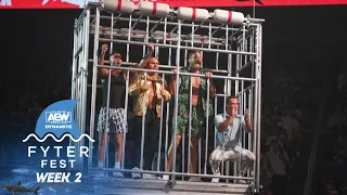 "The Painmaker" Chris Jericho Arrives w/ the JAS in a Cage | AEW Dynamite: Fyter Fest Wk 2, 7/20/22