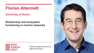 Ecology Live with Florian Altermatt - Biodiversity and ecosystem functioning in riverine networks