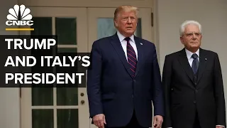 President Trump hosts Italian President Mattarella at the White House – 10/16/2019