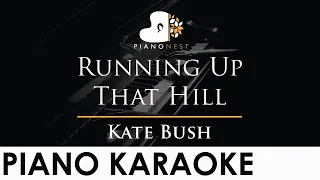 Kate Bush - Running Up That Hill - Stranger Things - Piano Karaoke Instrumental Cover with Lyrics