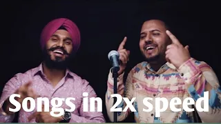 Pack of 10 best Punjabi songs in 2x speed ||