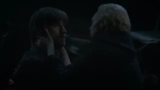 Game of Thrones 8x04   Jaime and Brienne kissing Scene  360P