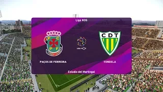 PES 2020 | Pacos Ferreira vs Tondela - Portugal Liga Nos | 10 November 2019 | Full Gameplay HD