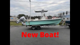 My NEW 23 Foot C-Hawk Center Console!