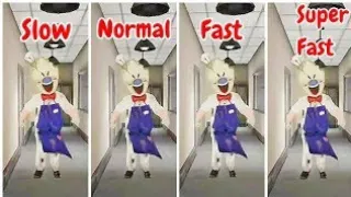 Ice Scream 6 Jumpscare All Speed (Slow, Normal,Fast,Super Fast)