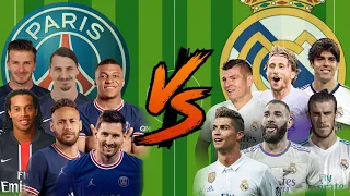 PSG Legends vs RM Legends💪(Paris Saint-Germain vs Real Madrid)