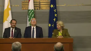 €1 billion package of EU funding: EU pledges long-term support for Lebanon