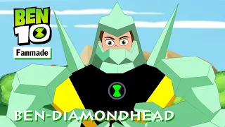 NMT Cartoon | Ben 10 Diamondhead | Fanmade Transformation