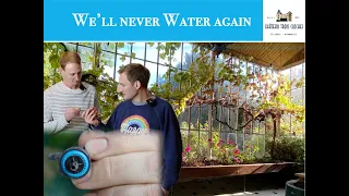 Why we'll never have to Water our plants again!  Intelligent Home Irrigation system put to the test.