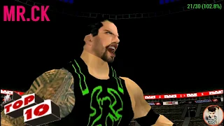 WWE 2K18 RAW+SMACKDOWN LIVE TOP 10 MOMENTS PSP ANDROID BY.   MR.CK