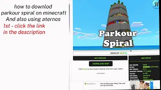 Minecraft Parkour Spiral (Aternos)
