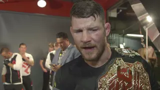 UFC 199: Michael Bisping Backstage Interview