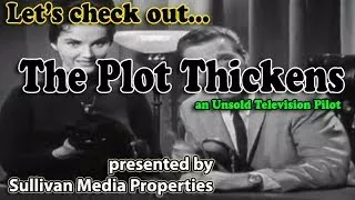 The Plot Thickens (Unsold television pilot) || a classic TV encore featuring Groucho Marx