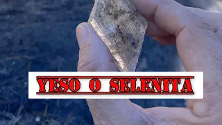 Yeso o selenita#canal de minerales naturales #mineralesdecoleccion