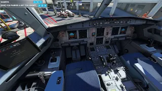 MSFS 2020 LTFM Istanbul - LLBG Tel Aviv/ Airbus 320 Fenix/ FS2Crew / GSX Pro/Vatsim