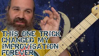 My #1 Tip For Better Guitar Improvisation.  When Scales and Chord Tones Just Don't Come Together.