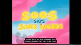 Soos Says Some Words theme song Russian