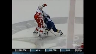 2008 Playoffs: Det @ Nsh - Game 6 Highlights (CBC)