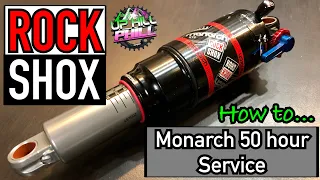 RockShox Monarch - How to complete a 50 hr service EASILY!