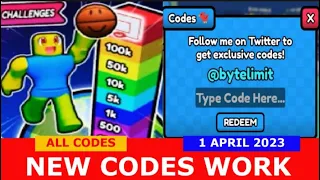 *NEW UPDATE CODES* [CHALLENGES] Super Dunk ROBLOX | ALL CODES | APRIL 1, 2023
