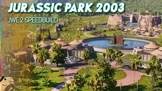 Jurassic Park 2003 - 10 Year Anniversary Park - JWE2 Speedbuild Sandbox