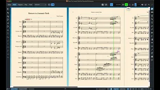 Return to Jurassic Park- Dorico 5 + NotePerformer 4.1 (VSL. Elite Strings)