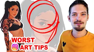 Rating Worst INSTAGRAM Art Tips of 2022