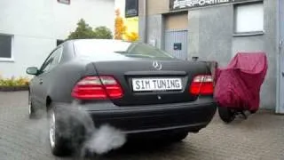 SIM Exhaust am MB CLK 200 -