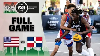 USA v Dominican Republic | Men | Full Game | FIBA 3x3 U18 World Cup 2022