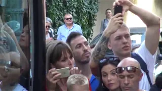 Some more footage of Ronaldo and Portugal team visit in Lithuania