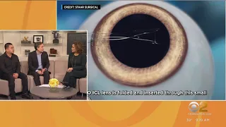 Doctor explains new eye procedure for vision problems