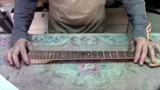 Fret Crowning -How to Crown and Polish guitar's Frets